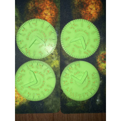 Kit para todas las peanas de ToW - Verde