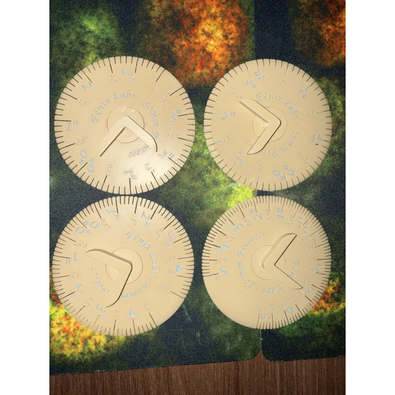 Kit para todas las peanas de ToW - Marrón