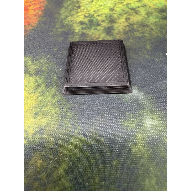 10x Square Bases 25mm for Wargames