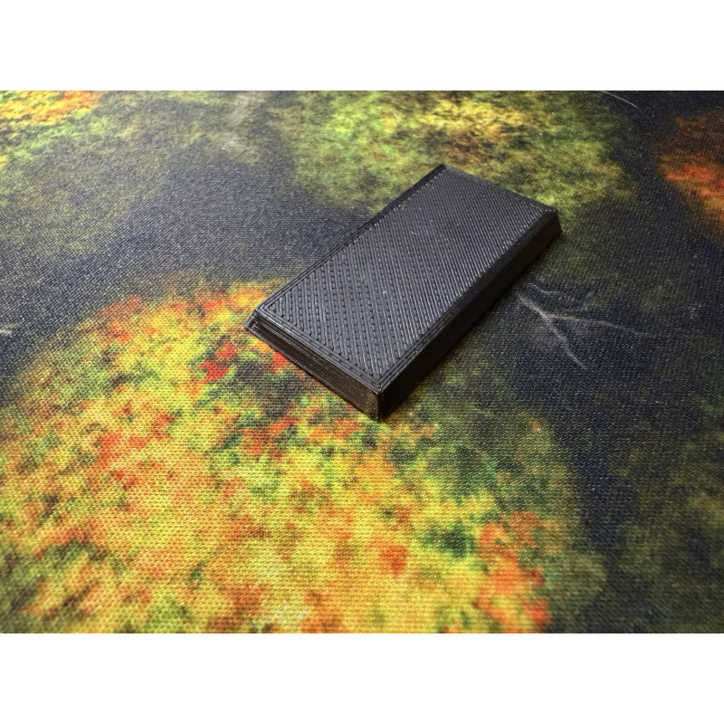 10x Bases 25x50mm for Wargames