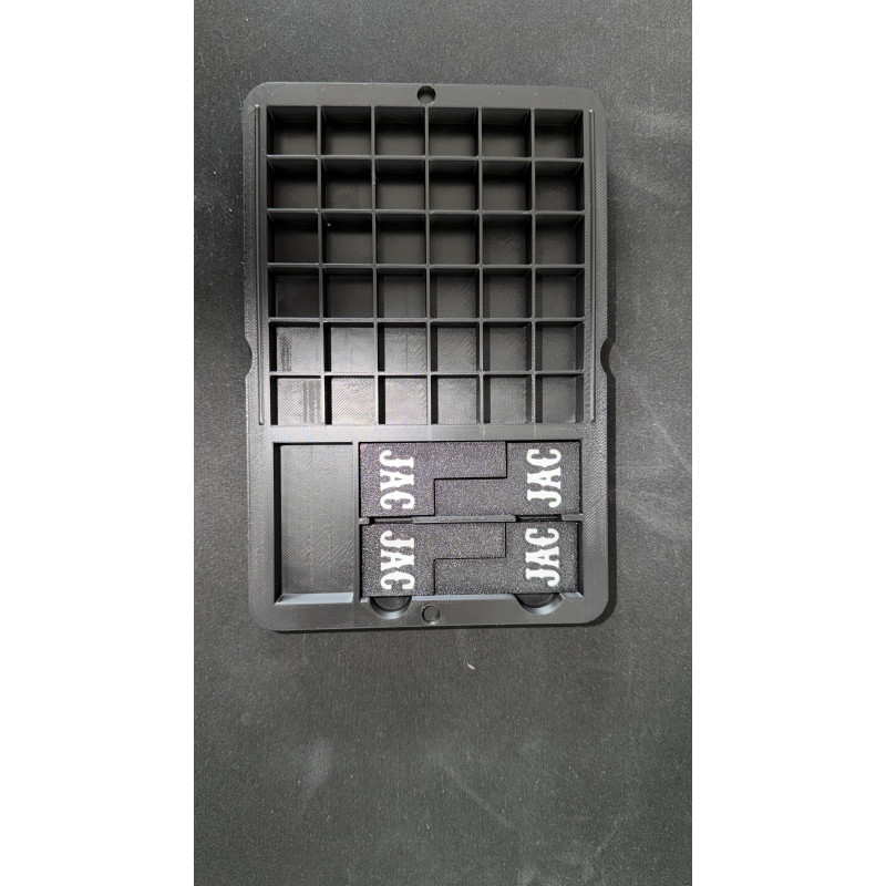 Caja personalizada para dados y esquineras